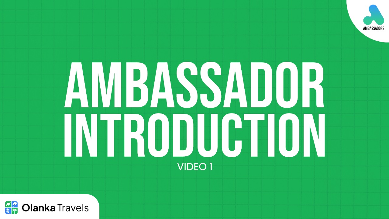 Ambassador Introduction video thumbnail